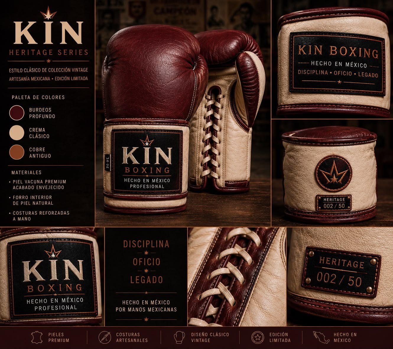 KIN Heritage — Deep Burgundy, Heritage 002/50