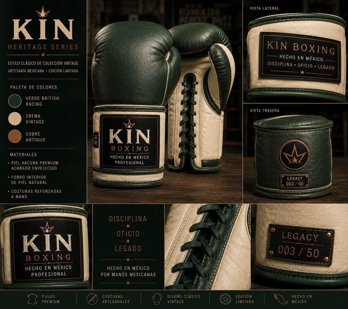 KIN Heritage — British Racing Green, Legacy 003/50