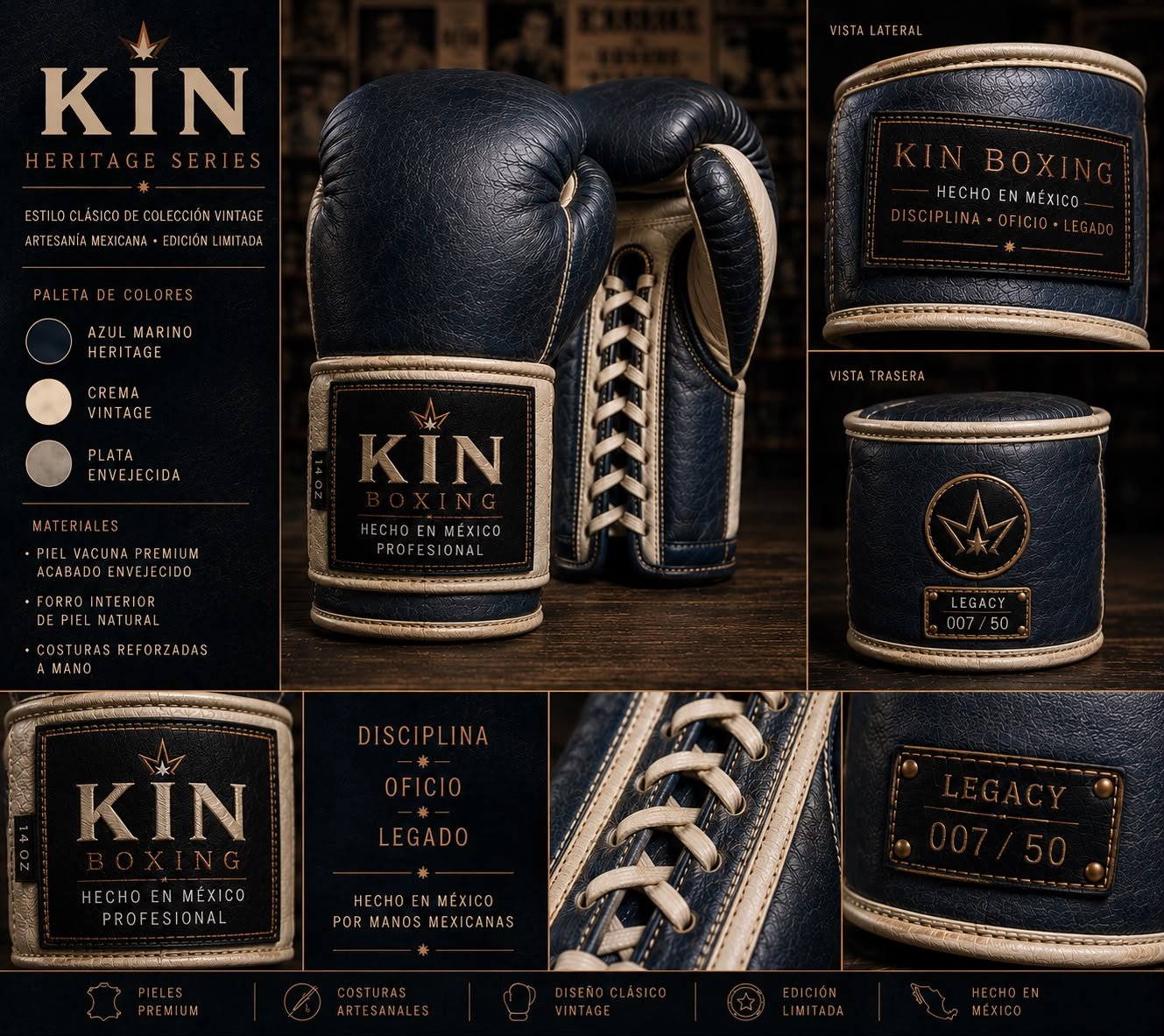 KIN Heritage — Navy Silver, Legacy 007/50